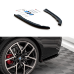 Splitter BMW 4 G22 M-Pack Rear Side v.1 Gloss Black