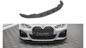 Splitter BMW 4 G26 M-Pack Front Pro Black-Red
