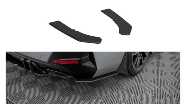 Splitter BMW 4 G26 M-Pack Rear Side Street Pro Black