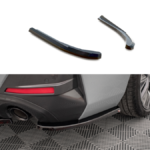Splitter BMW 4 G26 M-Pack tagumine külje v.1 Läikiv must