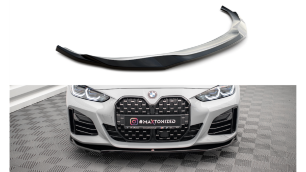 Splitter BMW 4 G26 M-Pack Front v.1 Gloss Black