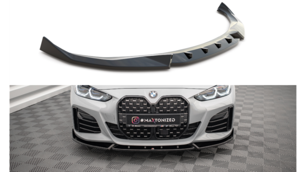 Splitter BMW 4 G26 M-Pack Front v.2 Gloss Black