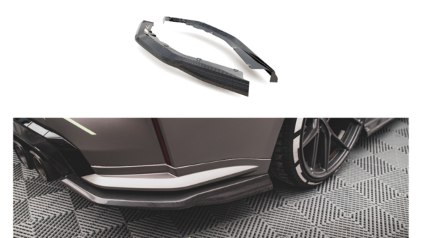 Splitter BMW 4 G82 M-Pack Rear Side Carbon