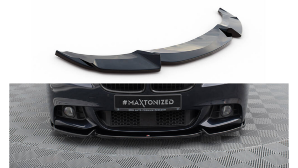 Splitter BMW 5 F10 F11 M-Pack Front v.3 Gloss Black
