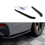 Splitter BMW 5 G30 Facelift M-Pack tagumine külje Läikiv must