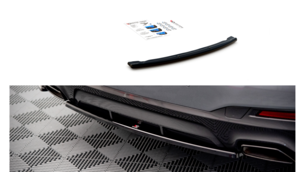 Splitter BMW 5 G30 Facelift M-Pack Rear Central Gloss Black