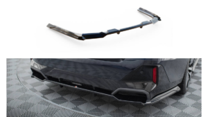 Splitter BMW 5 G60 M-Pack Rear Central with Diffuser v.1