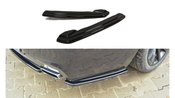 Splitter BMW 6 F06 M-Pack Rear Side Gloss Black