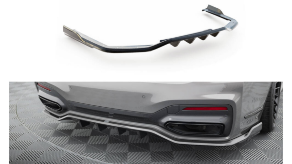 Splitter BMW 7 M-Pack G11 G12 Facelift Rear Carbon