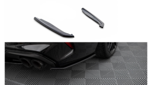 Splitter BMW 8 F93 M-Pack Rear Side v.2 Gloss Black