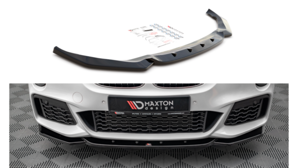 Splitter BMW X1 F48 M-Pack Front v.1 Gloss Black