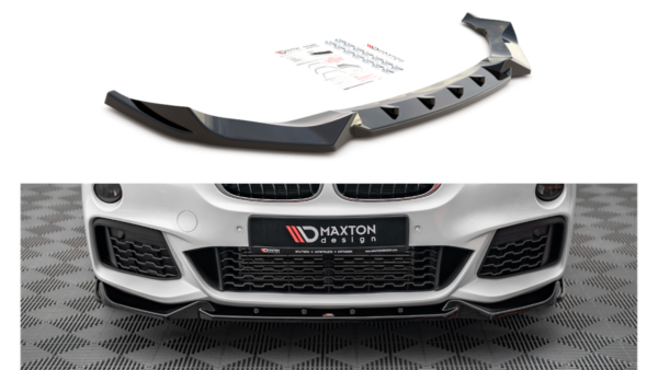 Splitter BMW X1 F48 M-Pack Front v.2 Gloss Black