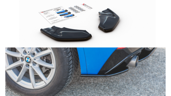 Splitter BMW X2 F39 M-Pack Rear Side Gloss Black