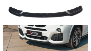Splitter BMW X3 F25 Facelift M-Pack Front Gloss Black