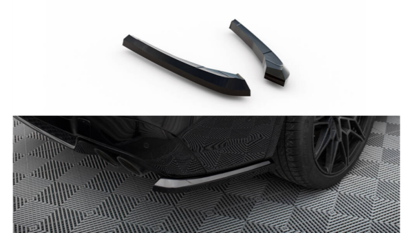 Splitter BMW X3 F97 Facelift M-Pack Rear Side v.1