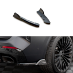 Splitter BMW X3 G01 Facelift M-Pack Rear Side Gloss Black