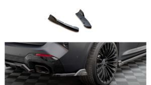 Splitter BMW X3 G01 Facelift M-Pack Rear Side Gloss Black