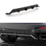 Splitter BMW X3 G01 Facelift M-Pack Rear Central with Diffuser Gloss Black