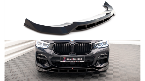 Splitter BMW X3 G01 M-Pack Front v.2 Gloss Black
