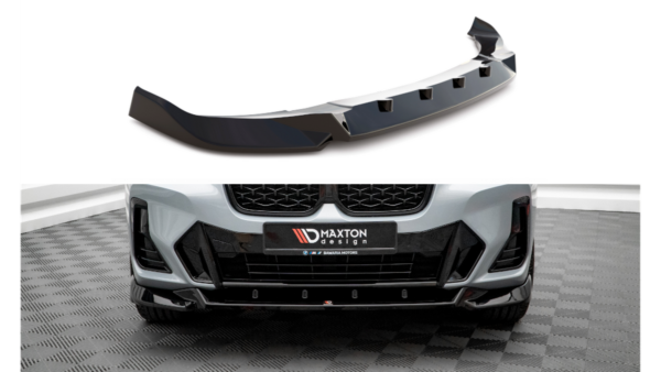 Splitter BMW X4 G02 Facelift M-Pack Front v.2 Gloss Black
