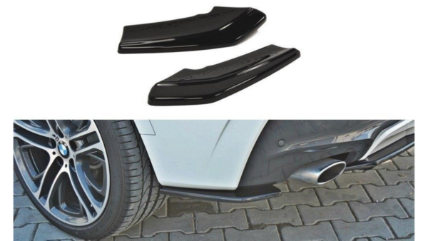 Splitter BMW X4 G02 M-Pack Rear Side Gloss Black