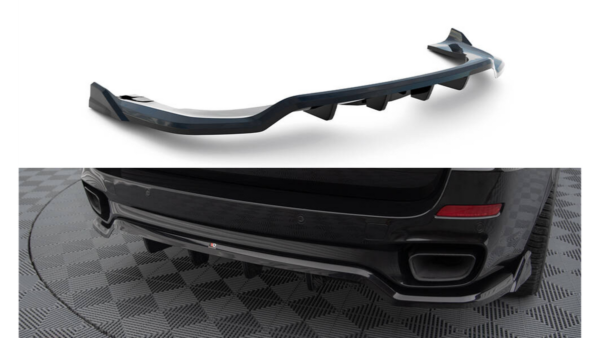 Splitter BMW X5 F15 M-Pack Rear Central with Diffuser