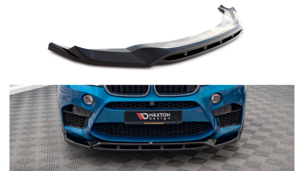 Splitter BMW X5 F85 X6 F86 M-Pack Front v.3 Gloss Black