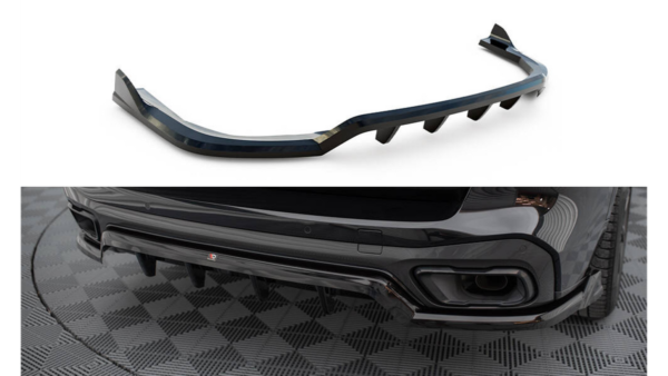 Splitter BMW X5 G05 M-Pack Rear Central with Diffuser