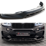 Splitter BMW X6 F16 M-Pack esi v.3 Läikiv must