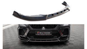 Splitter BMW X6 F96 M-Pack Front v.2 Gloss Black