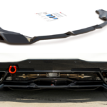 Splitter Chevrolet Corvette C8 Rear Central Gloss Black