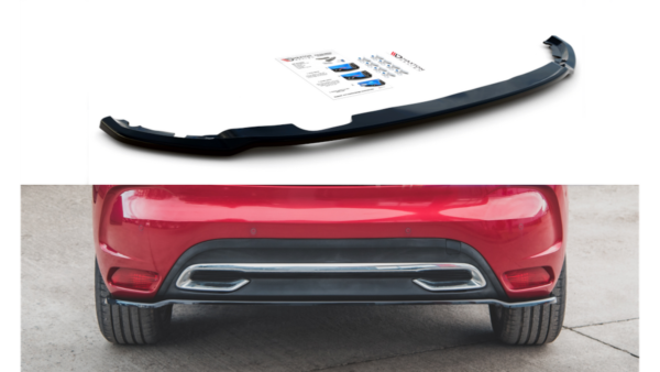Splitter Citroen DS4 Rear Central Gloss Black