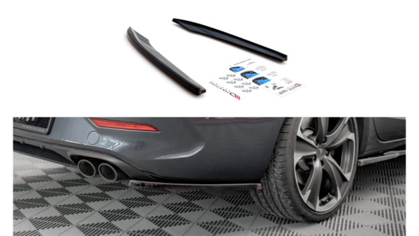 Splitter Cupra Leon ST Rear Side Gloss Black
