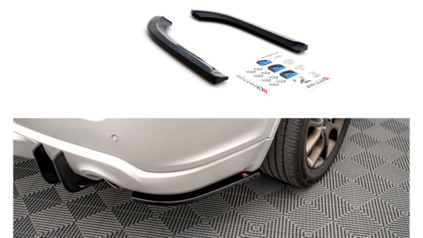 Splitter Dodge Durango III RT Rear Side Gloss Black