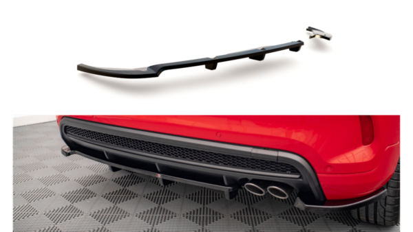 Splitter Fiat 500X I Facelift Sport Rear Central with Diffuser