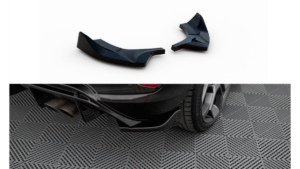 Splitter Ford Fiesta VIII ST Rear Side v.2 Gloss Black