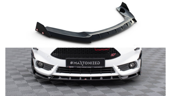 Splitter Ford Fiesta ST Mk7 Facelift Front v.6 + Flaps