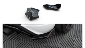 Splitter Ford Fiesta ST Mk7 Rear Side + Flaps Facelift v.3