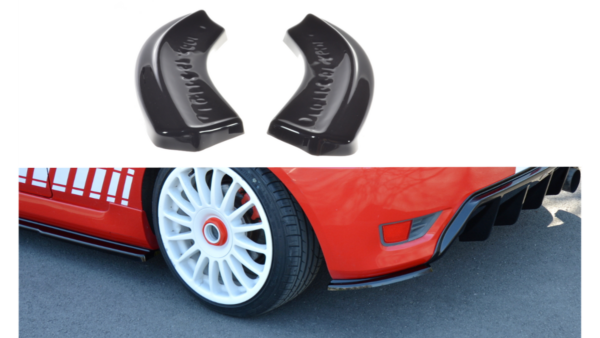 Splitter Ford Fiesta VI ST Rear Side Gloss Black