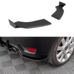 Splitter Ford Fiesta VI ST Rear Side Street Pro Black + Gloss Flaps