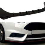 Splitter Ford Fiesta VII Facelift ST Front for bumper Maxton Design Gloss Black