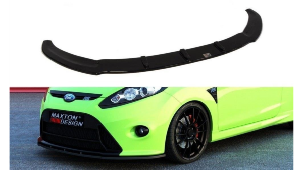 Splitter Ford Fiesta VII Front Bumper RS Look Gloss Black