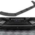 Splitter Ford Fiesta VIII Facelift ST Front Pro Black