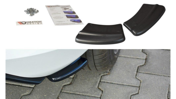 Splitter Ford Fiesta VIII ST ST-Line Rear Side v.1 Gloss Black