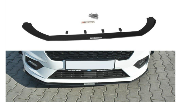 Splitter Ford Fiesta VIII ST ST-Line Front Racing v.2 Gloss Black