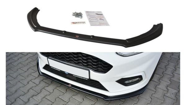 Splitter Ford Fiesta VIII ST ST-Line Front v.2 Gloss Black