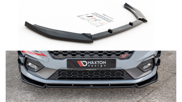 Splitter Ford Fiesta VIII ST ST-Line Front v.7 Gloss Black