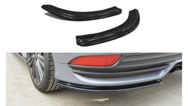 Splitter Ford Focus III ST Facelift Rear Side Gloss Black