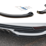 Splitter Ford Focus III ST Facelift Rear Side v.2 Gloss Black