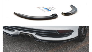 Splitter Ford Focus III ST Facelift Rear Side v.2 Gloss Black